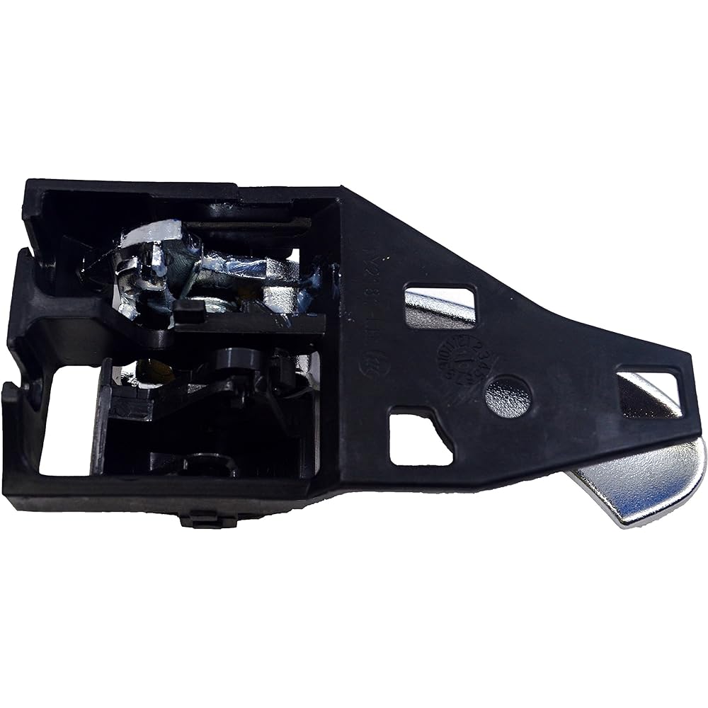 Pt Auto Warehouse to -2181MA -LH --N -internal internal internal door handle chromium lever black knob -driver's seat side