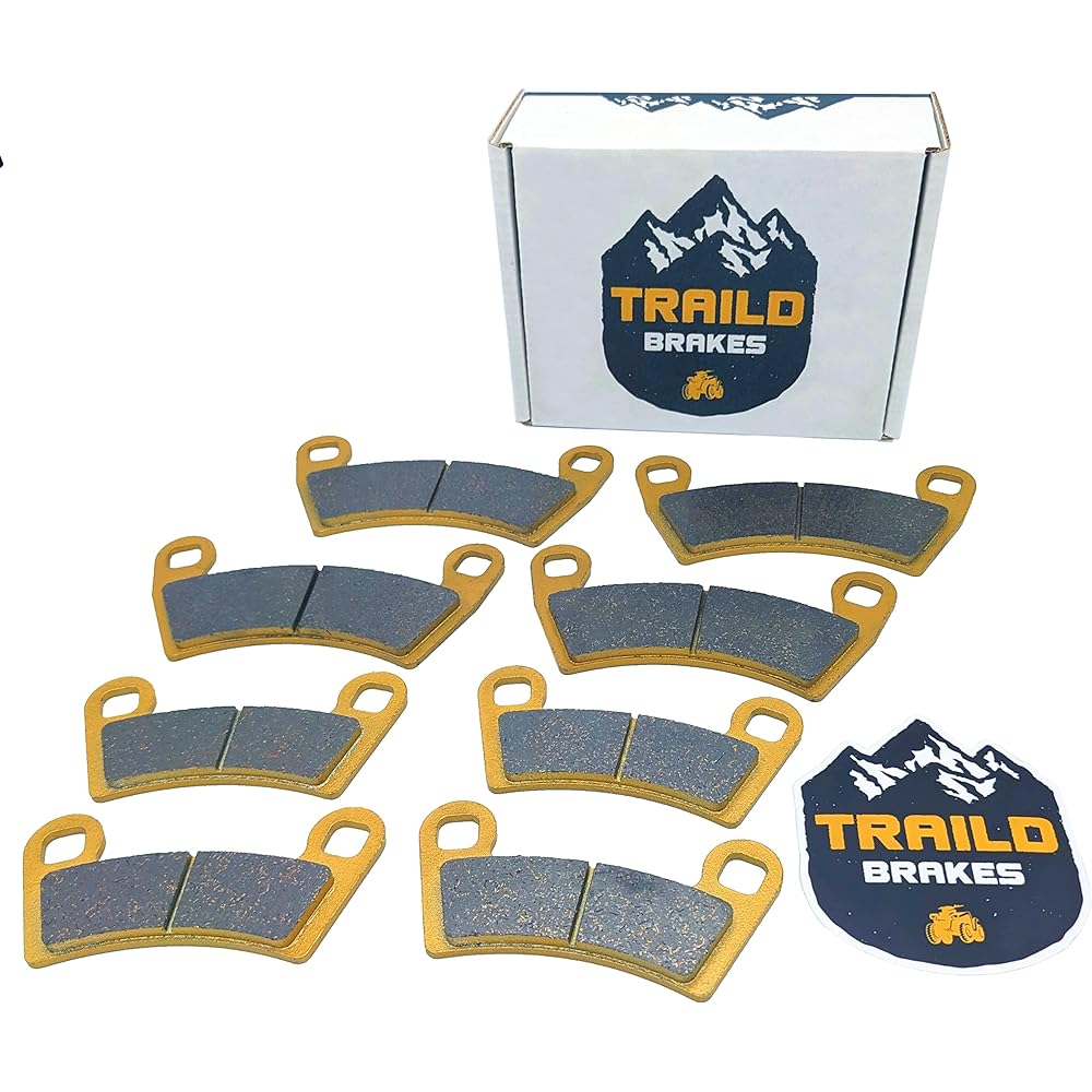 POLARIS RANGER XP 1000 Ceramic Brake Pad Set Front & Rear