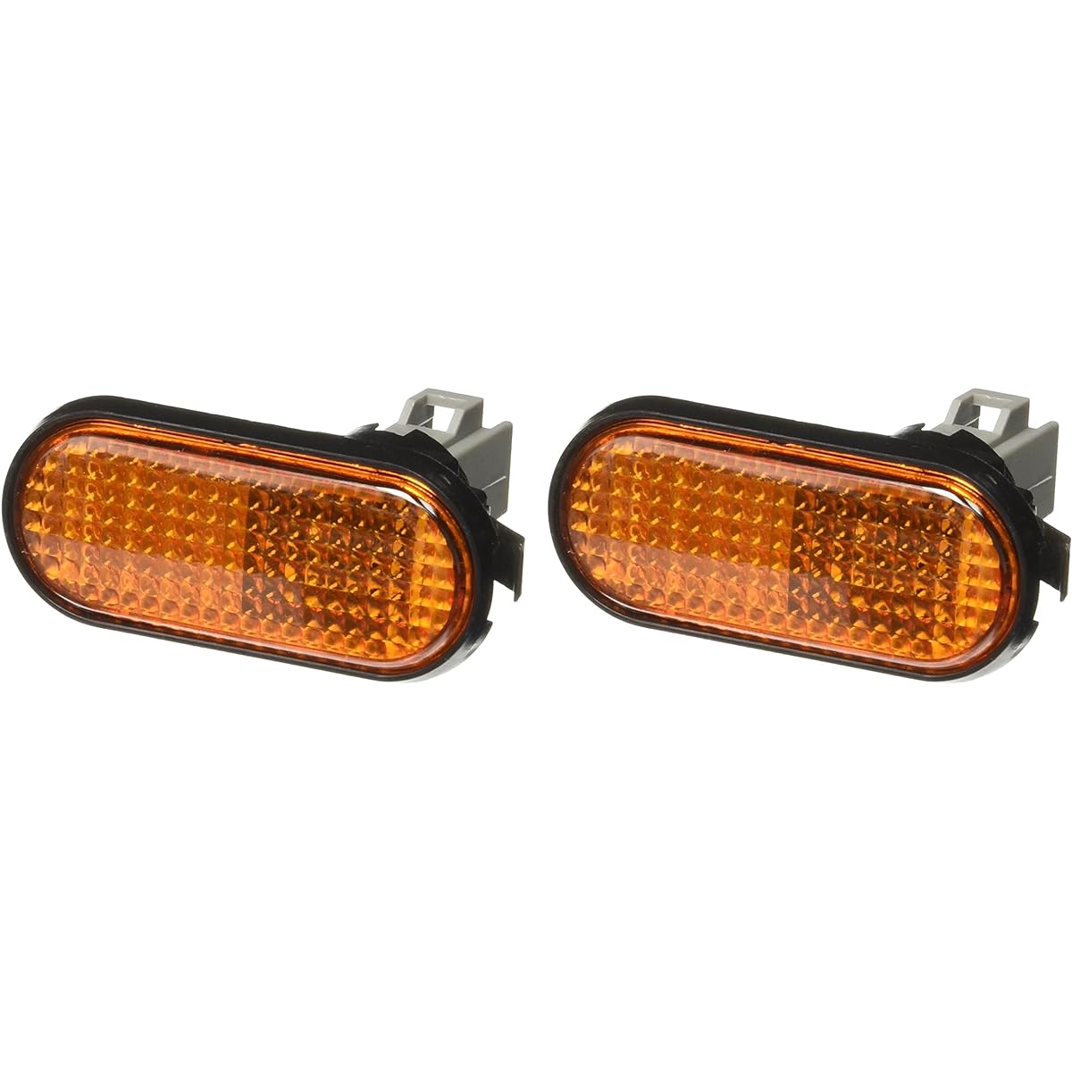 SPEC-D Tuning Amber Lens Front Side Marker Light + Light Boring Honda Civic 1992-1995 L + R Pair Acembrit