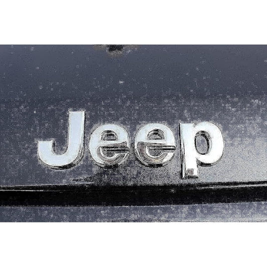 MOPAR OEM Emblem Name Plate Badge 2005-2016 Jeep Wrangler Compass Liberty Chrom