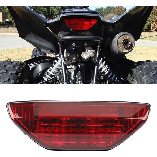 Dasbecan LED Tail Light ATV Taillight Brake Lamp Red for Honda TRX 250 300 400EX TRX400X 500 700 Replacement # 33700-HN1-A71