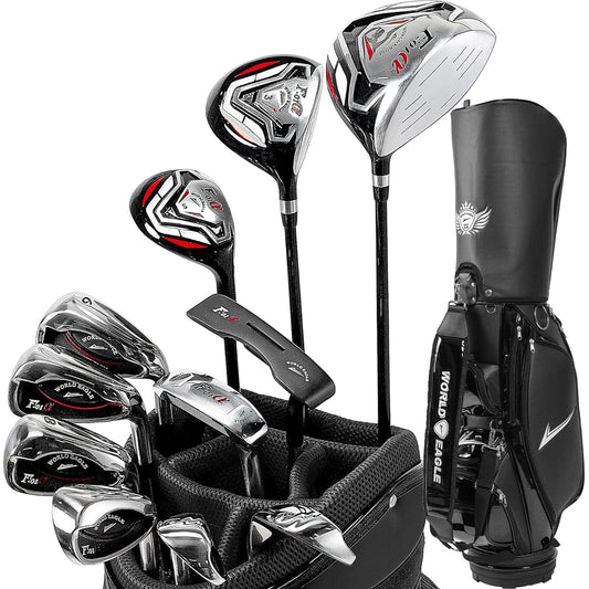 WORLD EAGLE F-F-01α Cross club set 10 pieces Right bag: CBX Beginner