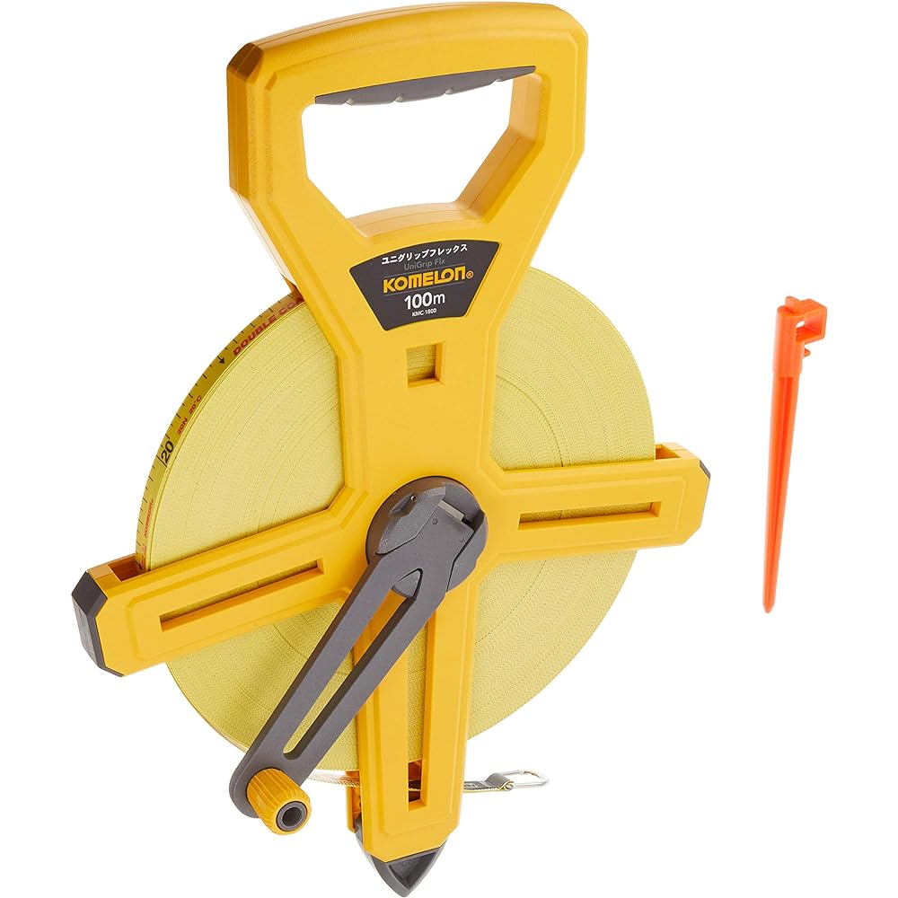 Komelon Tape Measure Fiberglass Tape 13mm Width 100M KMC-1800