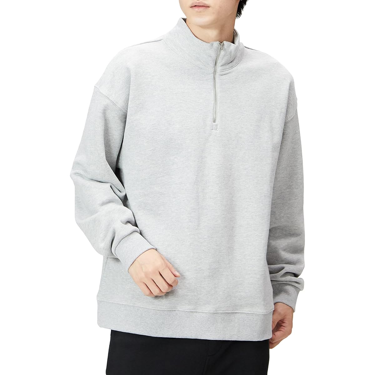 [Fruit of the Loom] Sweatshirt FTL Heavy Ounce Half Zip Sweatshirt