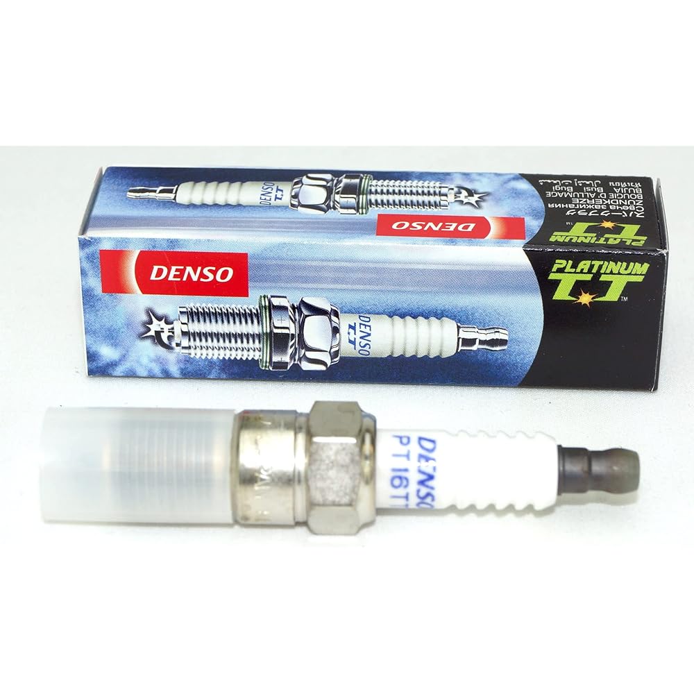 Densoplatinian TT Spark Plug Stock 4511 Platinum Core 0.039 inch (1.0mm) Gap size 8 pieces