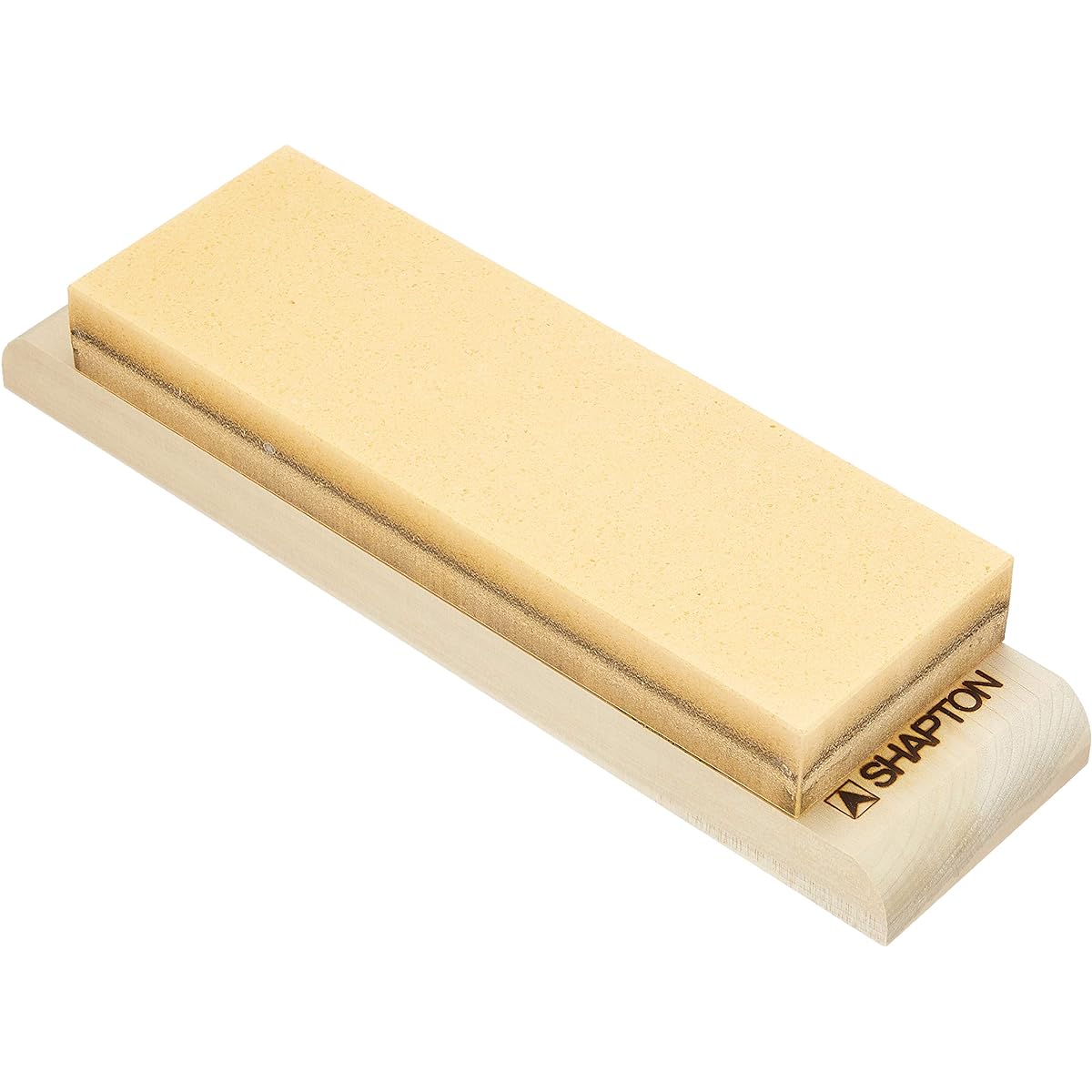 Shapton Ceramic Whetstone M24 (with wooden stand) Orange Medium Rough (#1000)