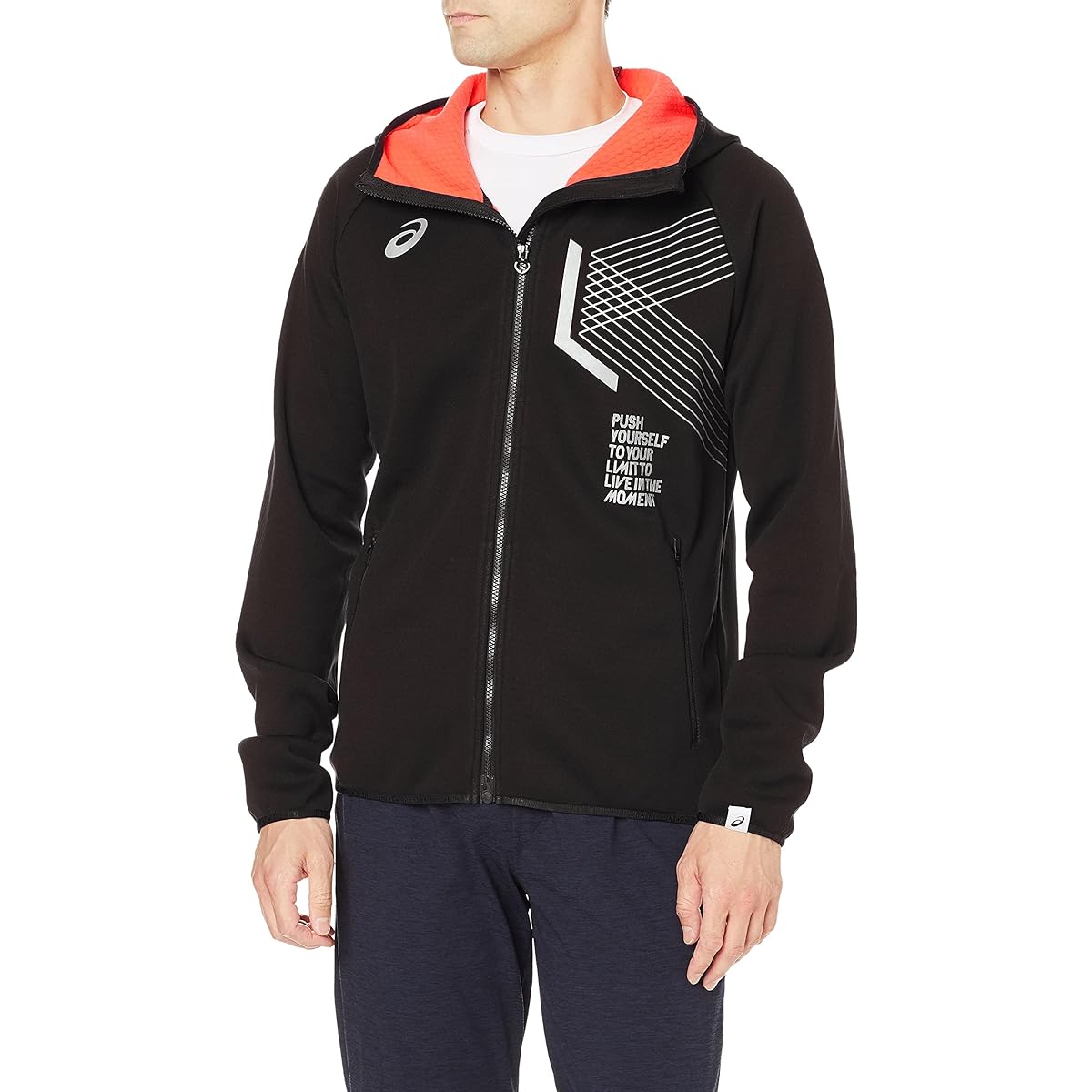 [ASICS] Training Wear LIMO Heat Fleece Full Zip Hoodie 2031D057 Men's