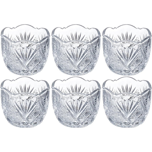 Adelia Small Bowl Clear Maximum 6.4 x Height 5cm Delicacy Holder Set of 6 Made in Japan NT-149