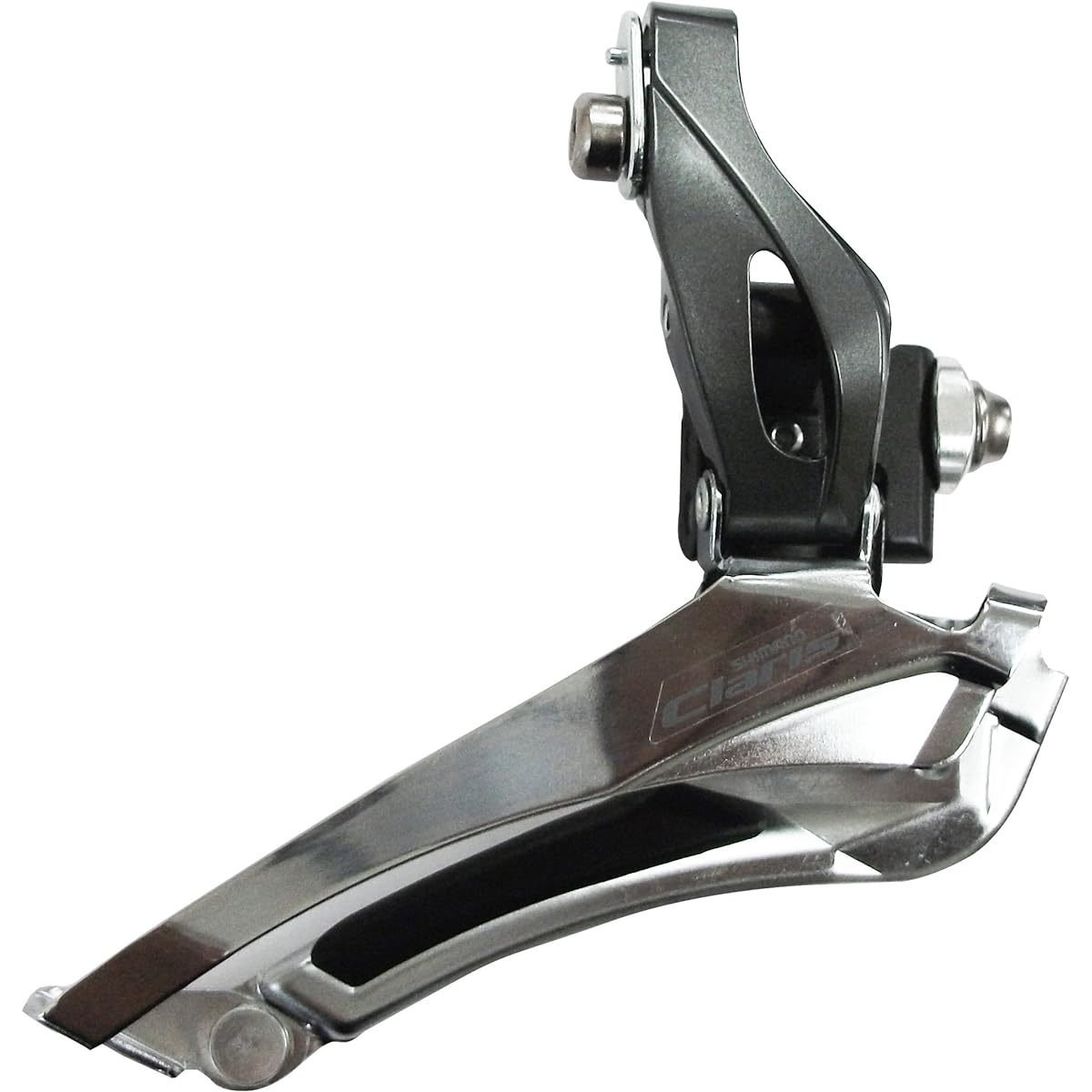 SHIMANO Front Derailleur (ROAD) FD-R2000-F Direct Mounted 2×8S Compatible Top Gear: 46-52T EFDR2000F CLARIS