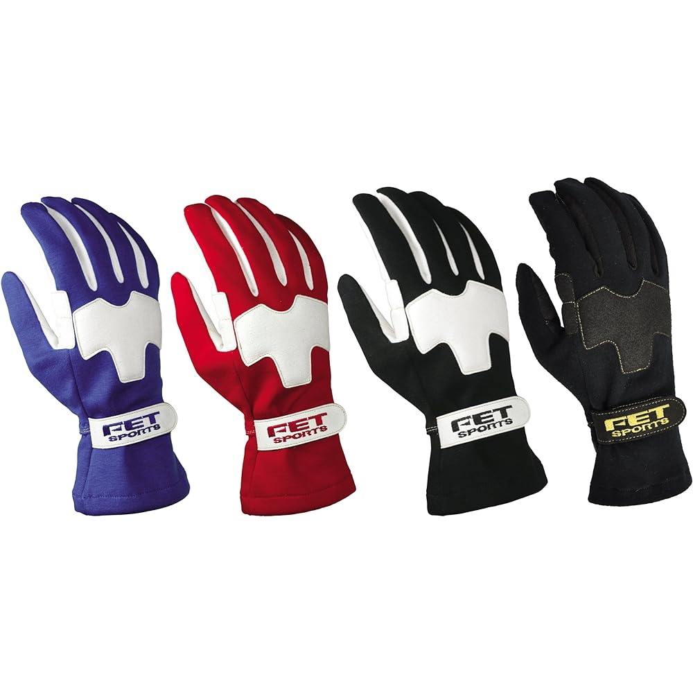 FET Sports 3D Lightweight Gloves Red/White L FT3DLW03