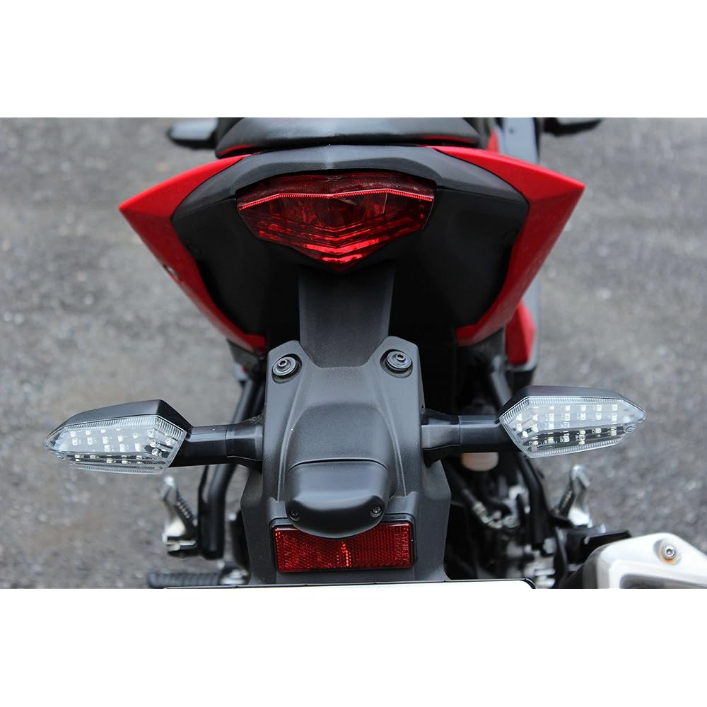 POSH Motorcycle Supplies Motorcycle LED Conversion Kit Ninja250SL /Z250('14-'15) /Z250SL('15) Set of 4 072009