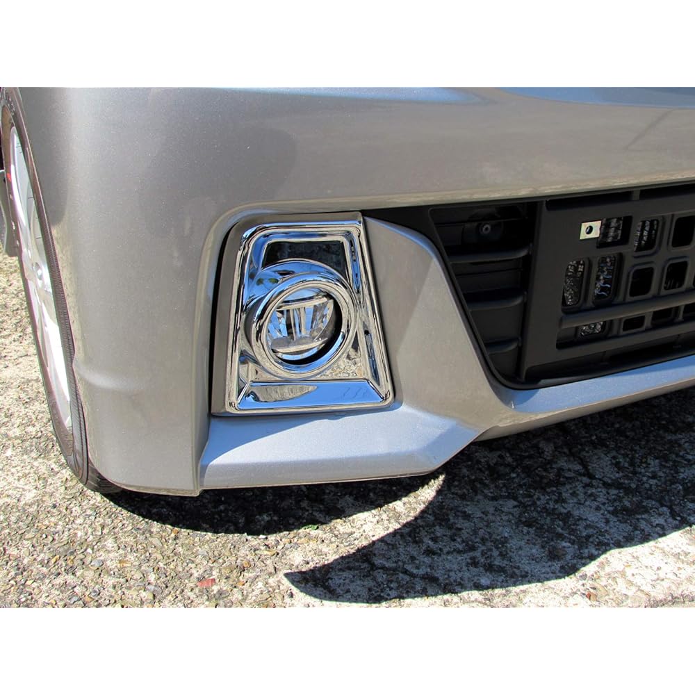 BRIGHTZ Wagon R Stingray 35 55 85 95 Plated Fog Light Cover [FOG-COV-237] MH85S MH95S MH35 MH55 MH85 MH95 Wagon R Owl Stingray Stingray Stingray Stingray Stingray Hybrid Hybrid 26787