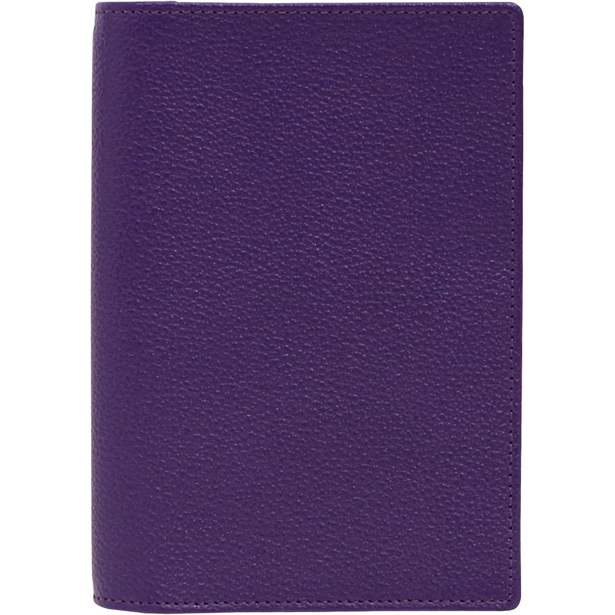 Mini 6 Hole Size Ten Colors Ring Diameter 11mm [Purple] System Notebook Binder 1237-078