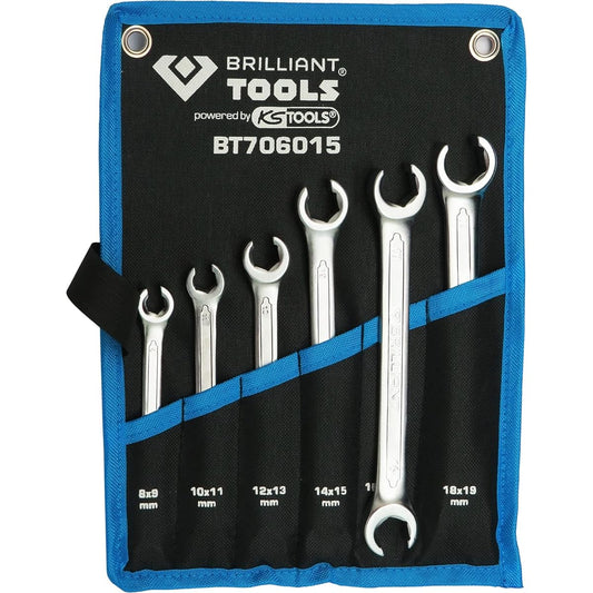 KS Tools Line Wrench Set 6 Pieces 8-19mm BT706015