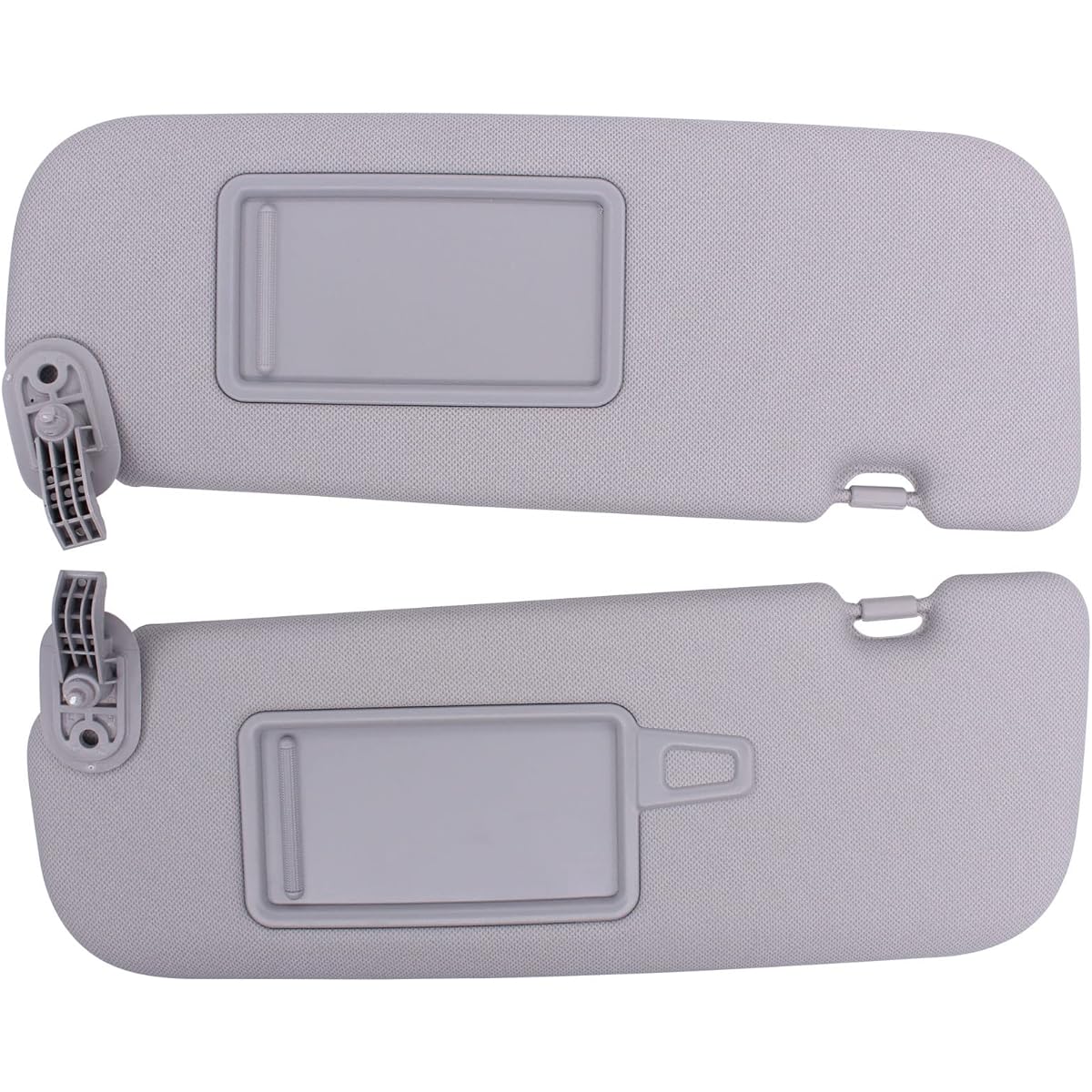 New Yall Sun Visor Sun Visor Left driver and right assistant seat side gray 2 packs