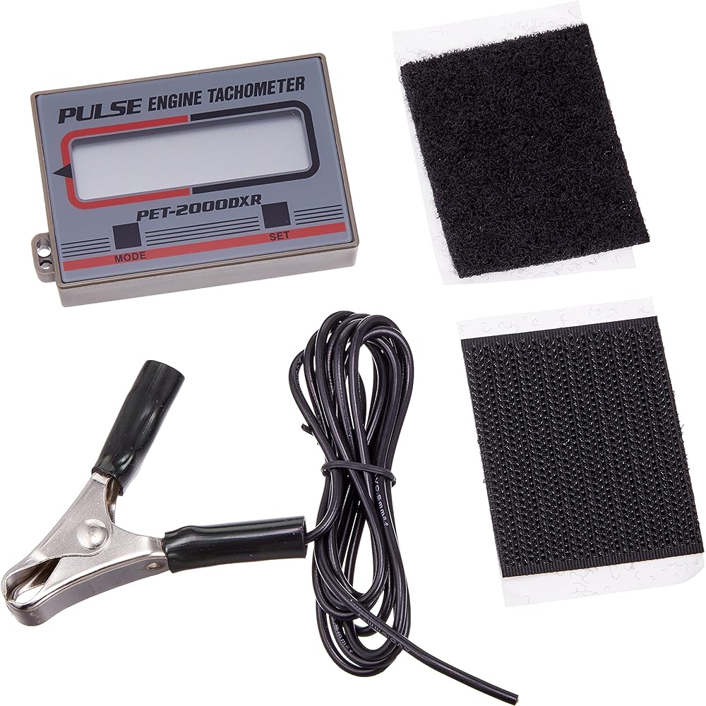 KITACO Engine Tachometer (PET-2000DXR) Gasoline Engine 752-0600011