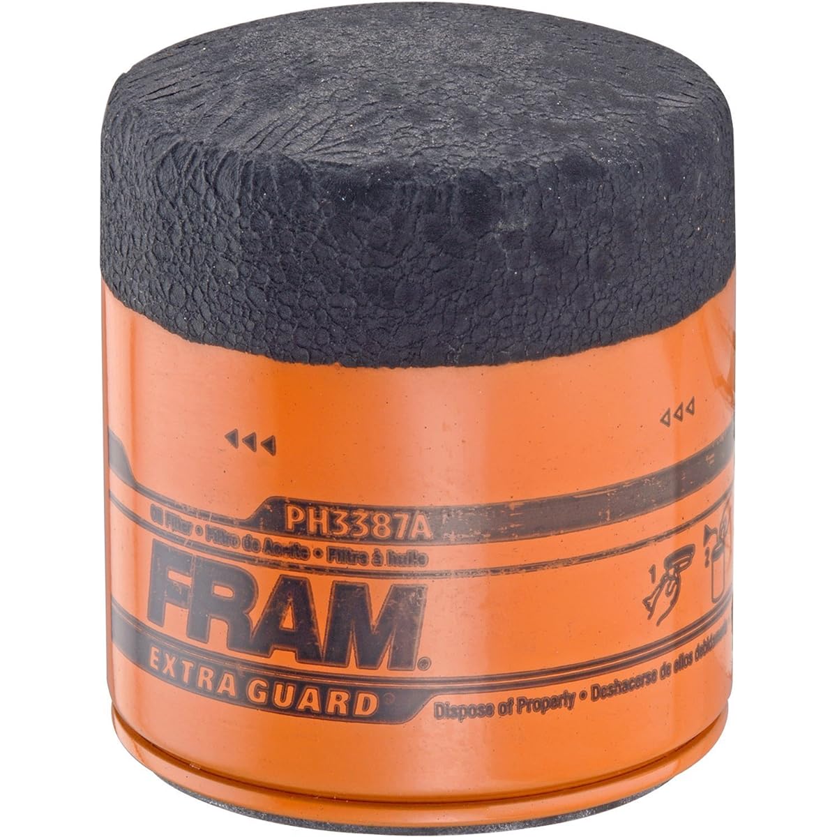 FRAM PH3387A Extra Guard passenger seat car spin -on oil filter (2 packs)