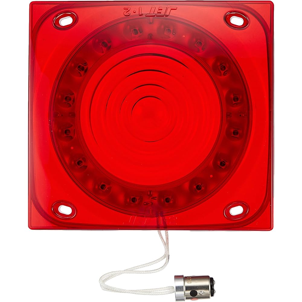 JET INOUE LED16 2WAY Tail Lamp Lens Red W 525666