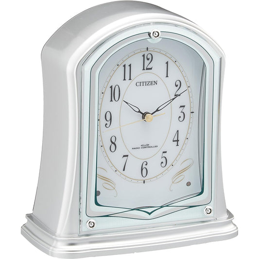 RHYTHM Citizen Table Clock Radio Clock Analog Silver CITIZEN Pal Dream R694 4RY694-019