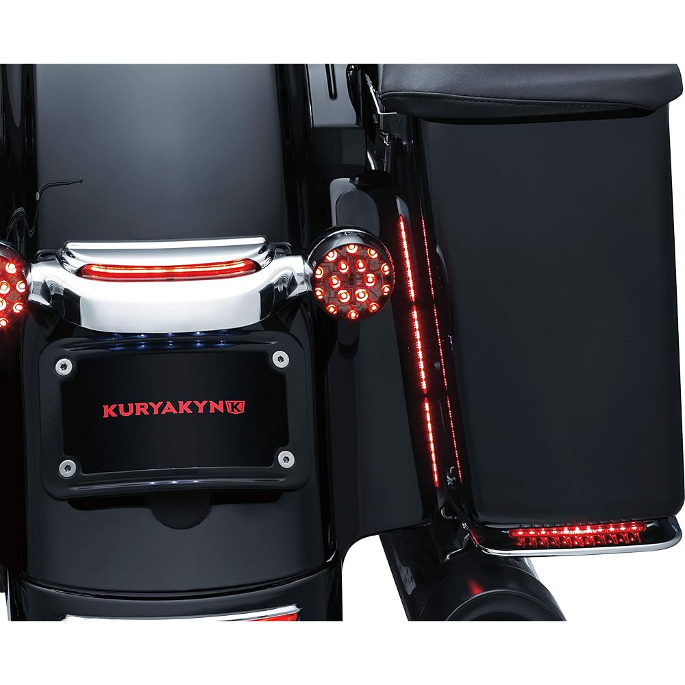 Kuryakyn 10-13 Harley FLHX2 Rear LED Accent Strip Light (Black)
