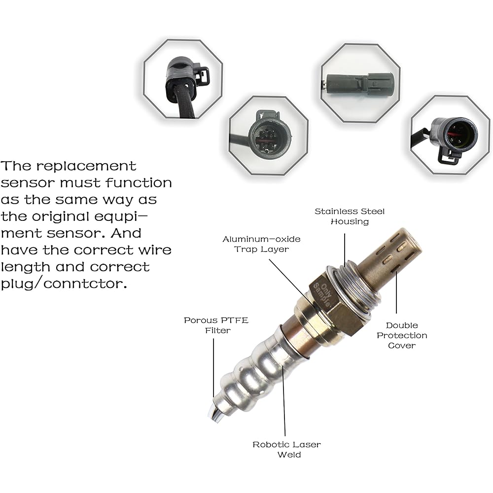 A ABIGAIL Compatible with Bosch 15717 Aston Martin Ford Jaguar Lincoln Mazda Mercury Nissan Avigail Oxygen Sensor 15717