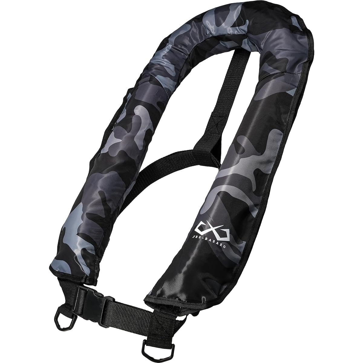 JES-BASARO Life Jacket, Manual Inflatable, Shoulder Vest Type, Life Jacket, Fishing, Men's, Women's, Buoyancy 150N, Made in Japan, B-Life-Jac-TYPE-J-MN/AT, Instruction Manual in Japanese, Equipped with International Safety Standard CNAS Certified Cylinde