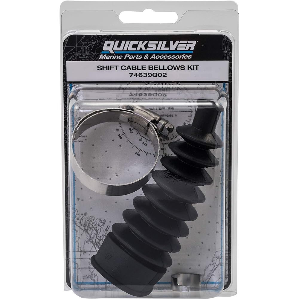 QuickSilver 74639Q02 Shift Cable Bellows -MercRuiser Stand Drive 1 set