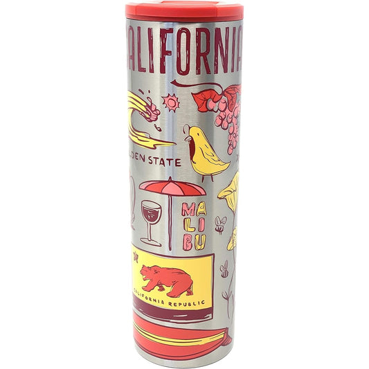 Starbucks California Vacuum Insulated Stainless Steel Traveler Tumbler 16oz (Red)