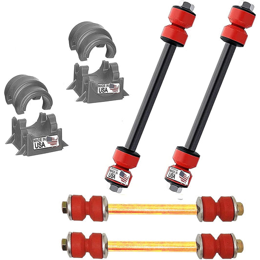 SUSPENSION DUDES 6 Front & rear Swaer Link + US Front Bush Ford Explorer Mercury Mountenia 2006-2010