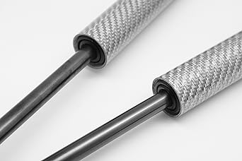 Autobahn88 Food lift support kit compatible 2009-2010 For Mitsubishi Outlander (Silver Carbon Fiber)