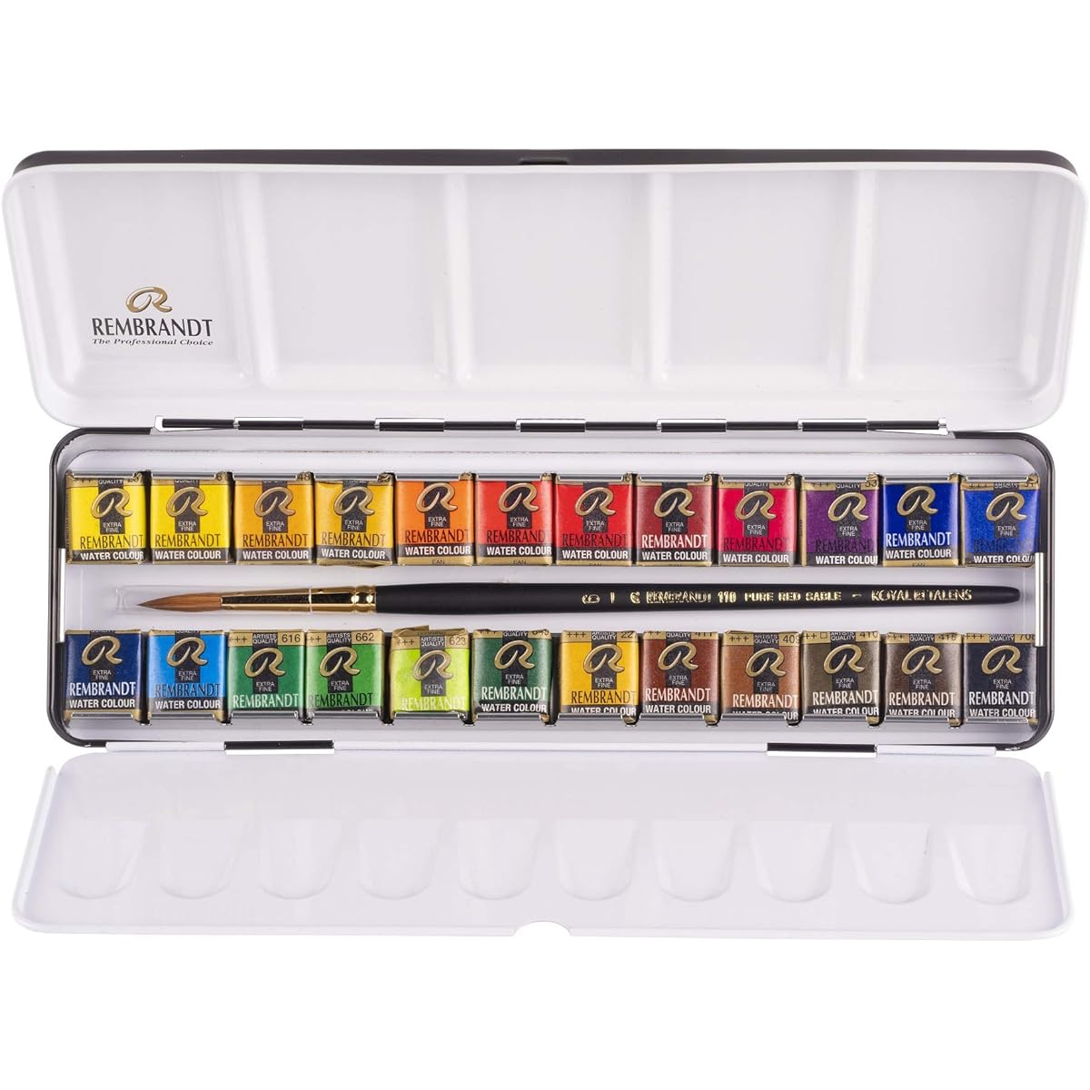 Talence Rembrandt transparent watercolor 24 color set T0583-8625