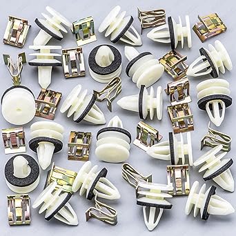 REXKA Door Trim Panel Retainer Clip Kit 20 Set GM Chevrolet Hummer H2 Equinox CAMARO GMC Terrain Cadillac ATS CTS SRX 11519031 11588650 for 11588650