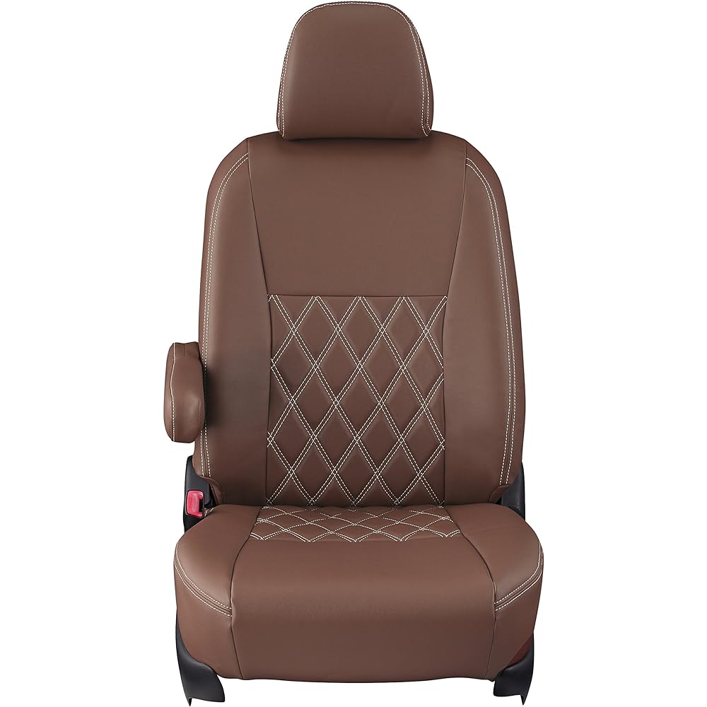 Clazzio Seat Cover Spacia/Flare Wagon MM53S / MK53S H30/2~ Seat lifter equipped car Clazzio Diamond Brown x Ivory [16ESA6300N]
