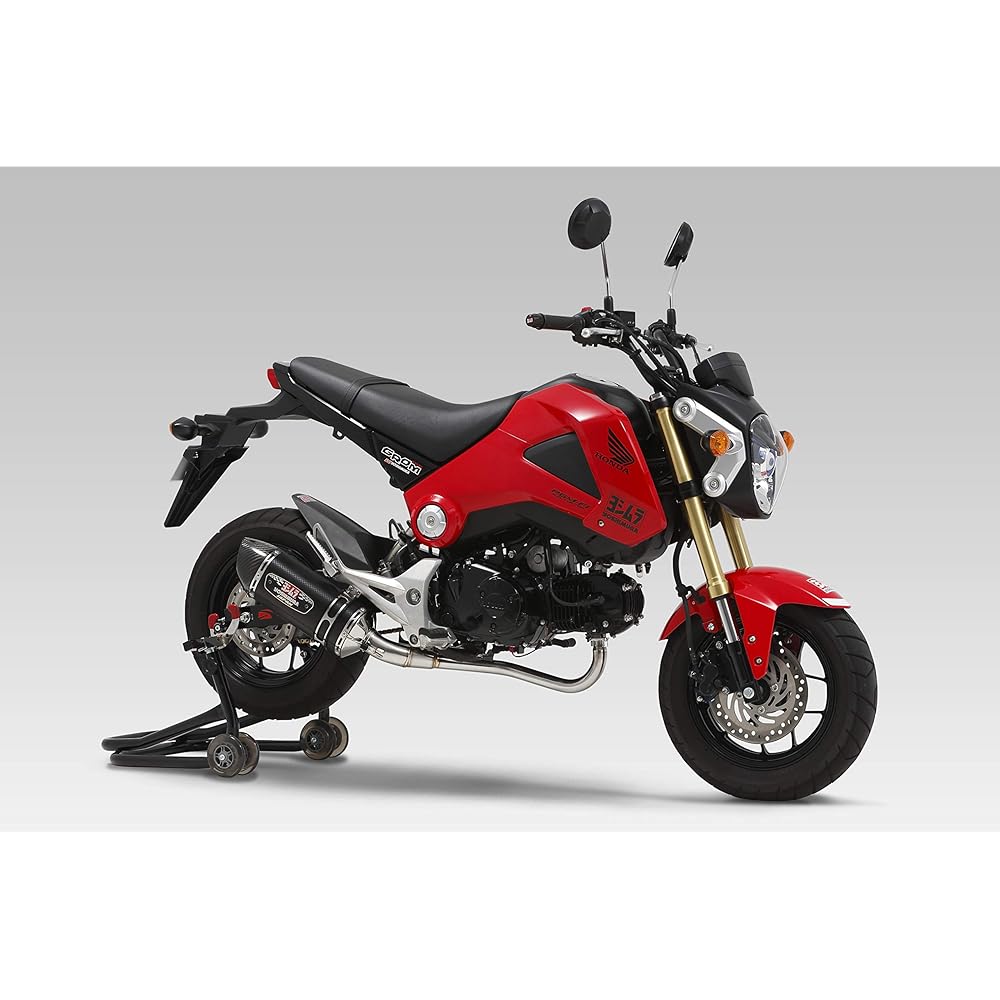 YOSHIMURA Full Exhaust GROM (13-16/17-) R-77S Cyclone Government Certification Mechanical Bent EXPORT SPEC Metal Magic Carbon End YOSHIMURA 110A-40A-5X22