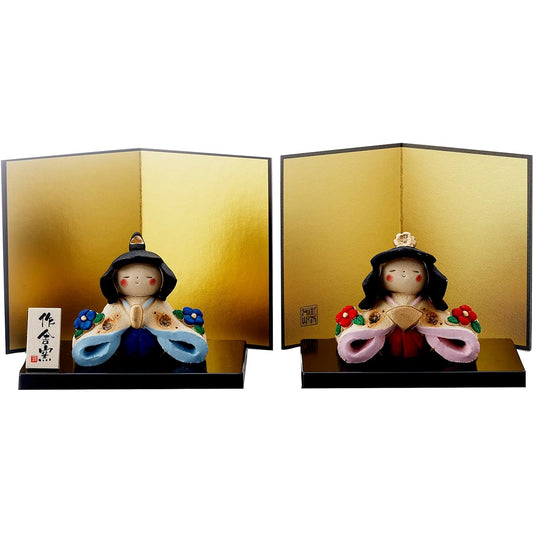 Craftsman House Peach Festival Hina Doll Heianza Hina Decoration