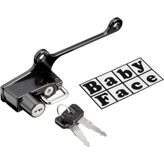 BABY FACE Helmet Lock Black RC390(15-) RC125(15-) 009-LCKT4BK