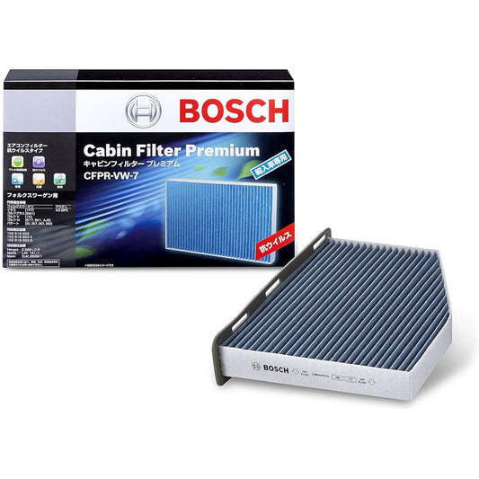BOSCH Cabin Filter Premium Imported Car Air Conditioner Filter Audi/VW Right Hand Drive CFPR-VW-7