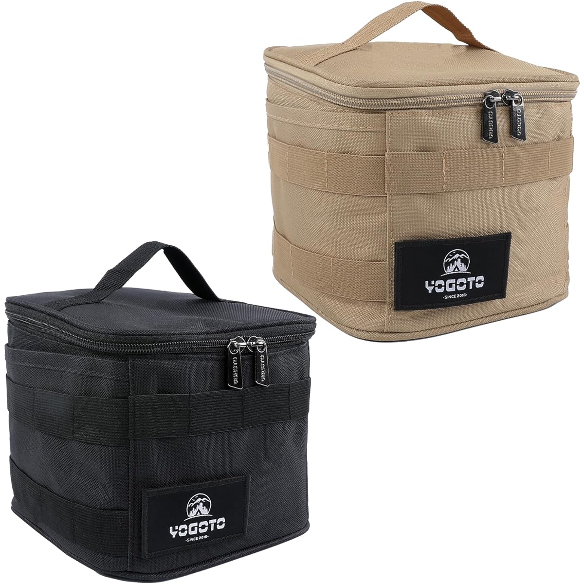 [YOGOTO] Spice Box Outdoor Camping BBQ Seasoning Case with Dividers