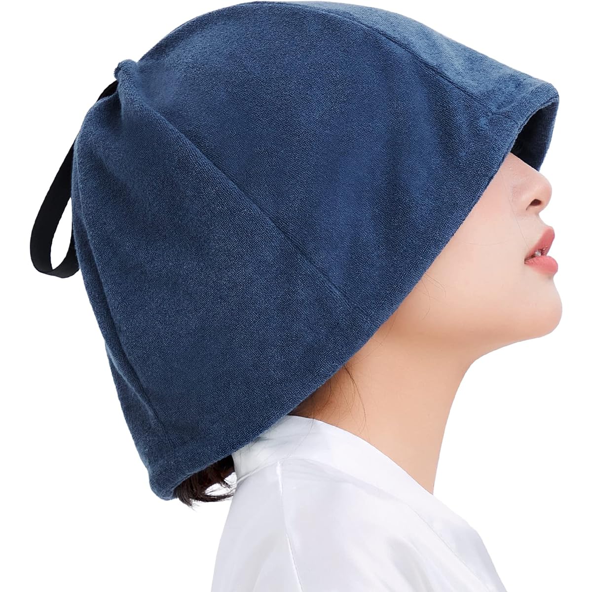 [Sawaiko] Sauna Hat, Men's, Women's, Sauna Cap, Sauna Hat, Sauna Goods, Selectable, Sauna Supplies, Leisure Cap, Towel Fabric, Bath, Hot Spring, Outdoor, Washable, Deep Eyes, Super Absorbent, Quick Drying, Hot Flash Prevention, Unisex