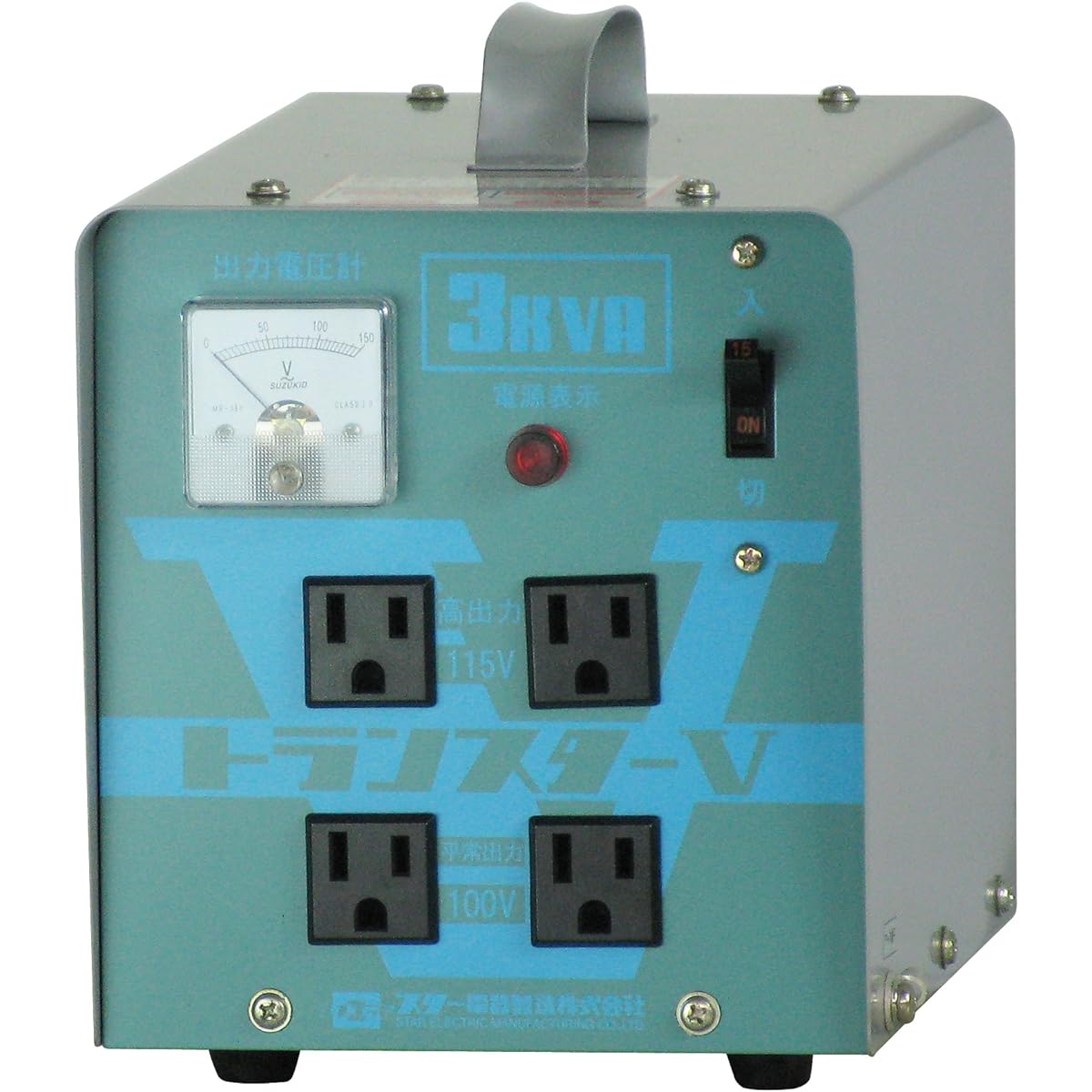 Star Electric Manufacturing (SUZUKID) Portable transformer dedicated to step-down Transstar V STV-3000