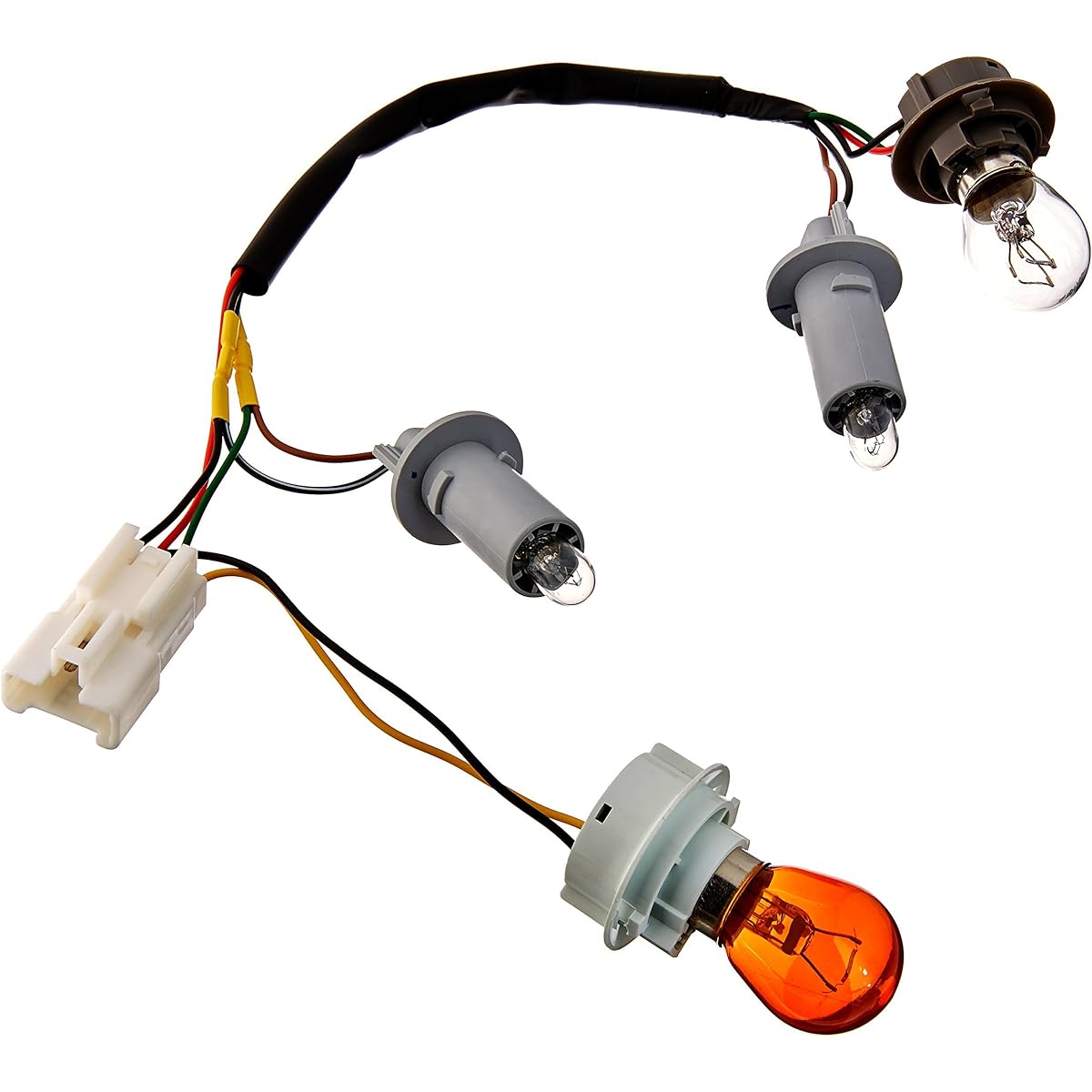 Genuine Hyundai 92450-3Q000 Tail Lamp Holder and Wiring, exterior, rear part