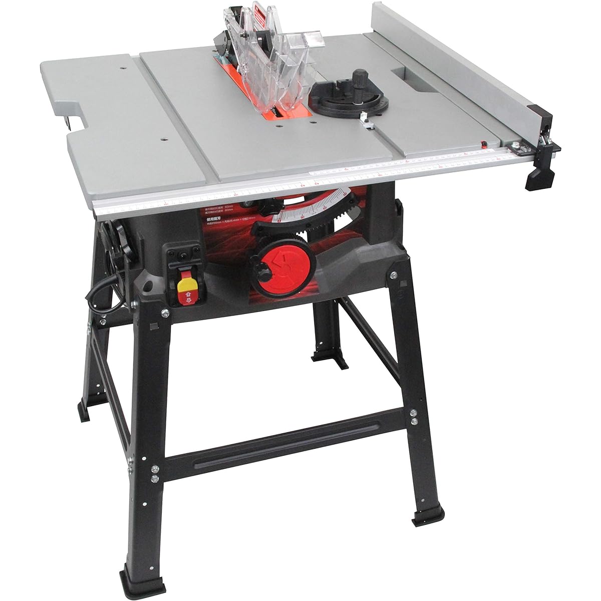 SK11 Woodworking Table Saw Maximum Width 1000 x Depth 570mm STS-255ET Blade Diameter 255mm Chip Saw Included