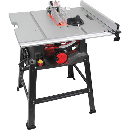 SK11 Woodworking Table Saw Maximum Width 1000 x Depth 570mm STS-255ET Blade Diameter 255mm Chip Saw Included