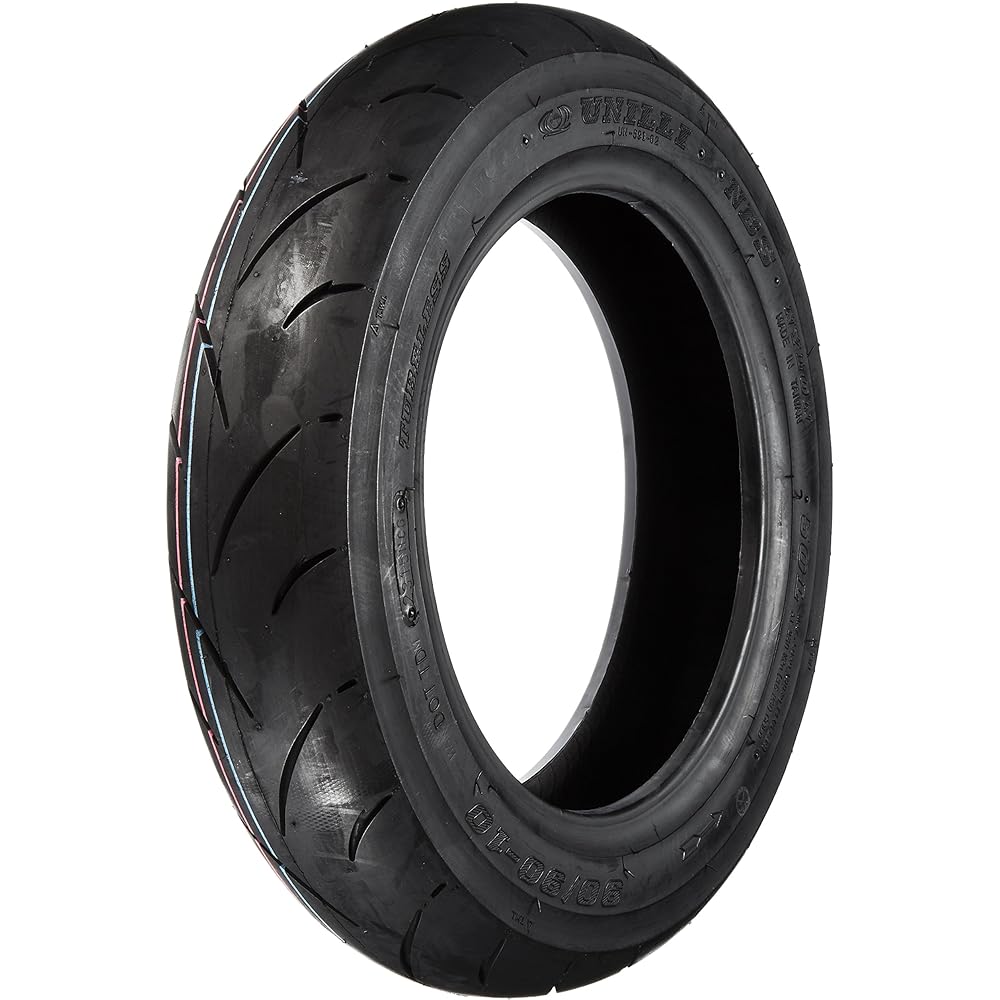 Bike Parts Center Bike Tire 90/90-10 T/L Set of 2 Tubeless 790302