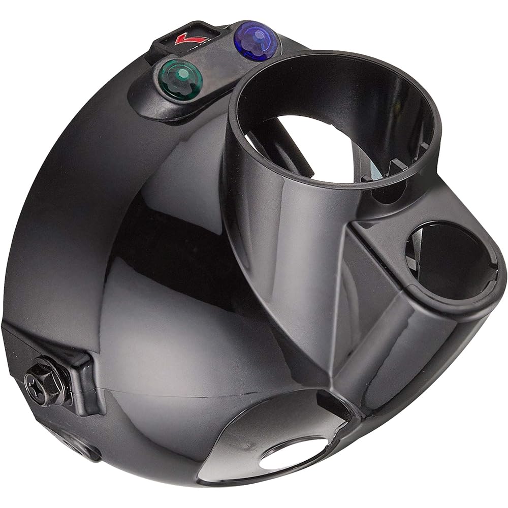 KITACO Multi-Reflector Headlight ASSY Monkey/Gorilla/Ape 50/Ape 100 etc. Black 800-1083300