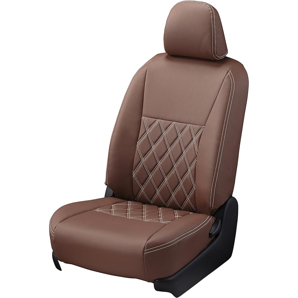 Clazzio Seat Cover Spacia/Flare Wagon MM53S / MK53S H30/2~ Seat lifter equipped car Clazzio Diamond Brown x Ivory [16ESA6300N]