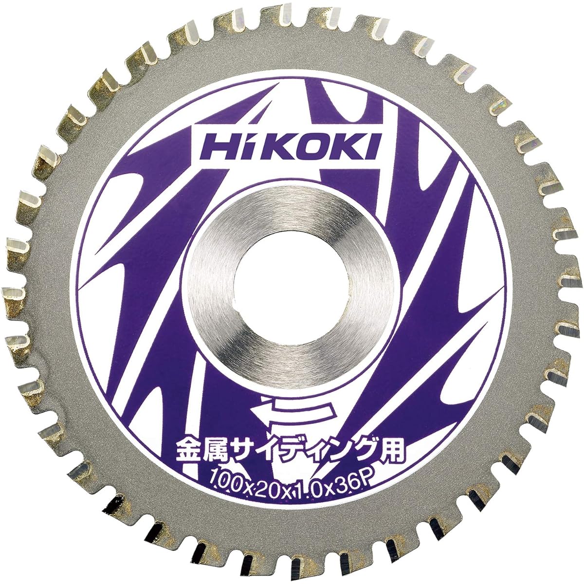 HiKOKI Chip Saw (for metal siding) 100mm x 20 36 blades 0032-8544