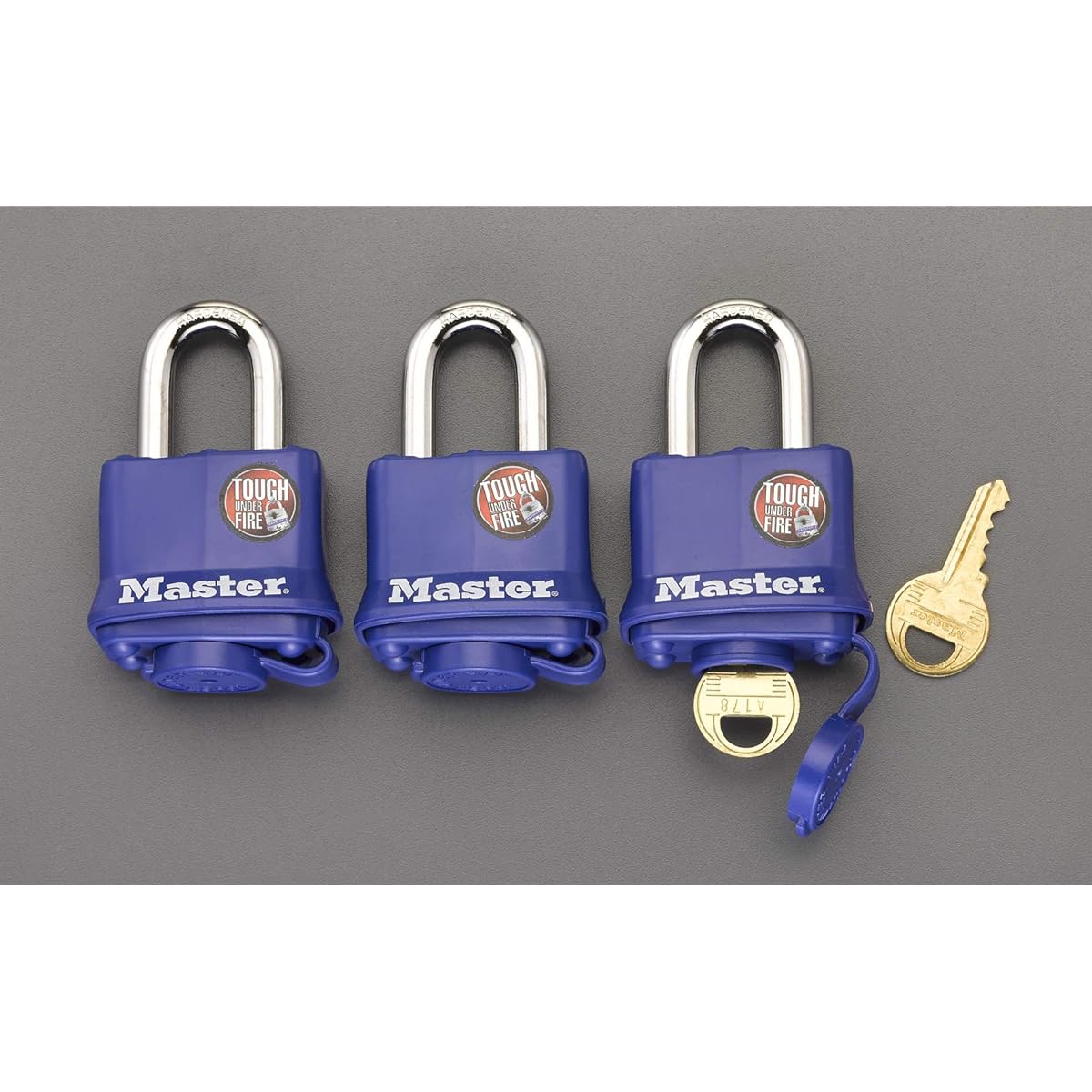 Esco 40mm padlock (set of 3/same key) EA983SA-4