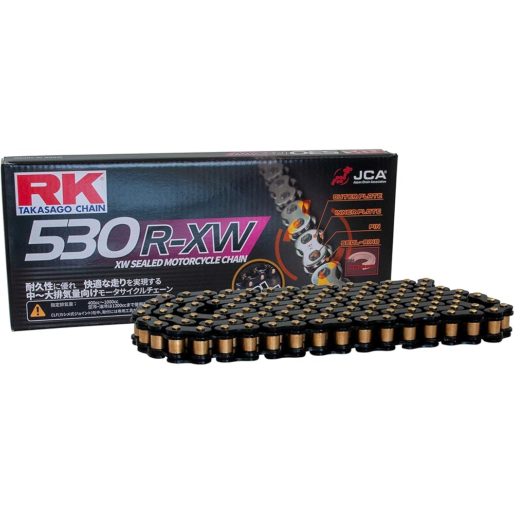 RK Drive Chain BL530R-XW 110L Black Scale(BL) CB1100F('10-'13) YZF-R1('98-'08) Bandit 1200('97-'05) Zephyr 1100('92-'97