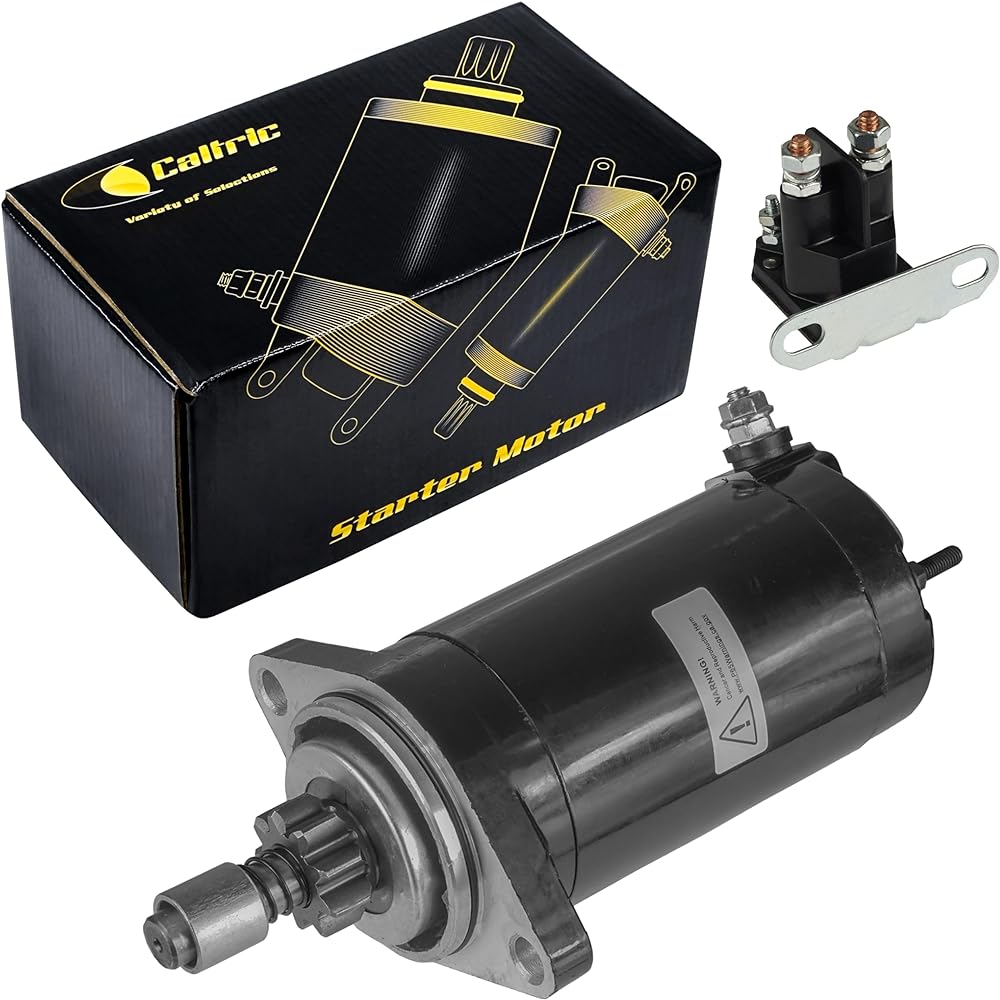 Caltric Starter & Relay Solenoid Compatible with Seadoo Xp 580 650 1991 1992 1993 1994 Jet Ski